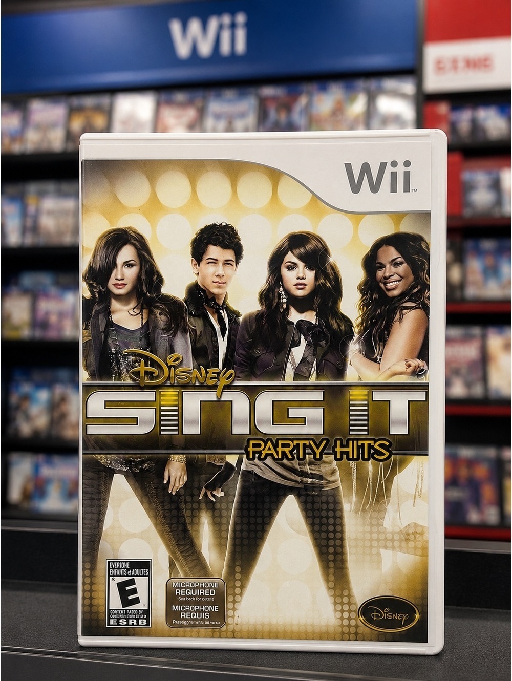 Disney Sing It Party Hits Nintendo Wii Game Complete CIB Tested Music Karaoke